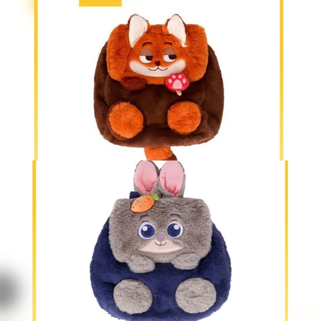 ZOOTOPIA MINI RANSEL | BUKAN BARANG OHSOME 