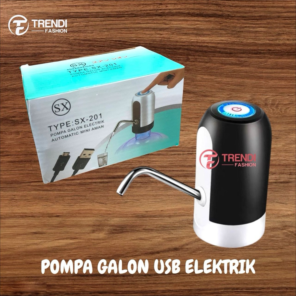 Pompa Galon Air Usb Charger Electrik - Pompa Air Minum Galon