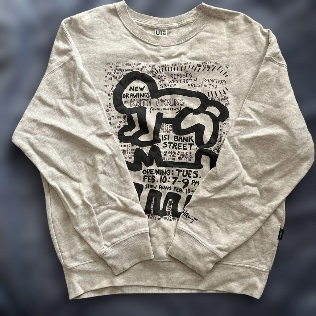 Sweatshirt JPN Uniqlo UT x NY Keith Haring Vintage Art