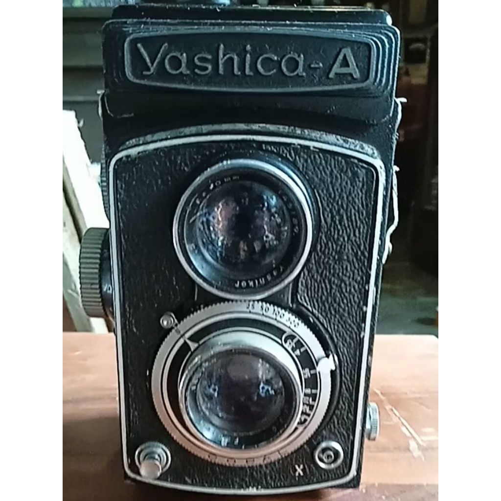 #barang antik #Kamera TLR (twin lens reflex) #vintage #merek Yashica #model Yashica-A #Tahun produks