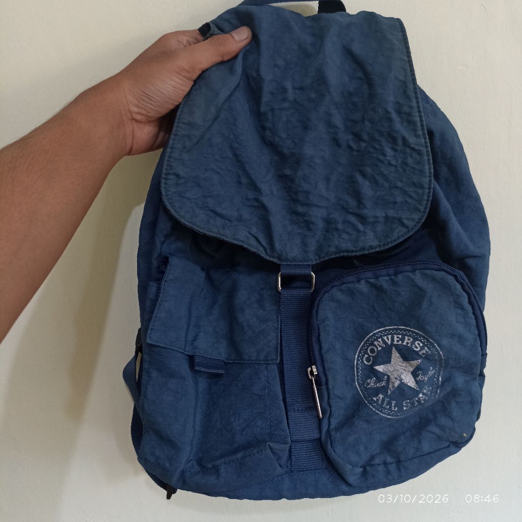 tas converse navy converse preloved