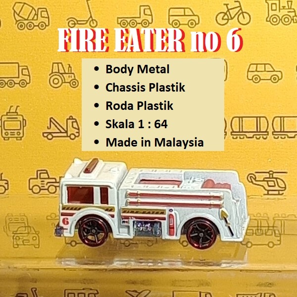HOT WHEELS loose Fire Eater