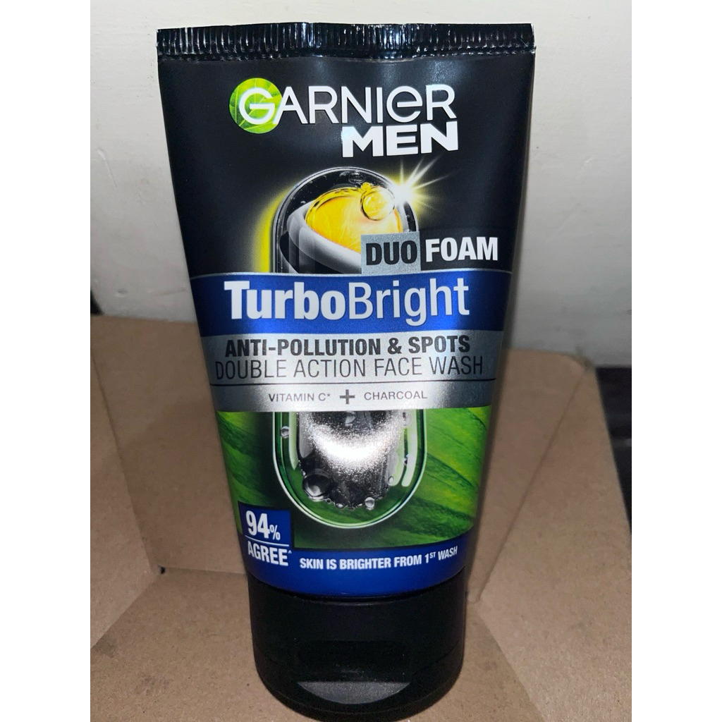 GARNIER MEN DUO FOAM TURBO BRIGHT 100ML