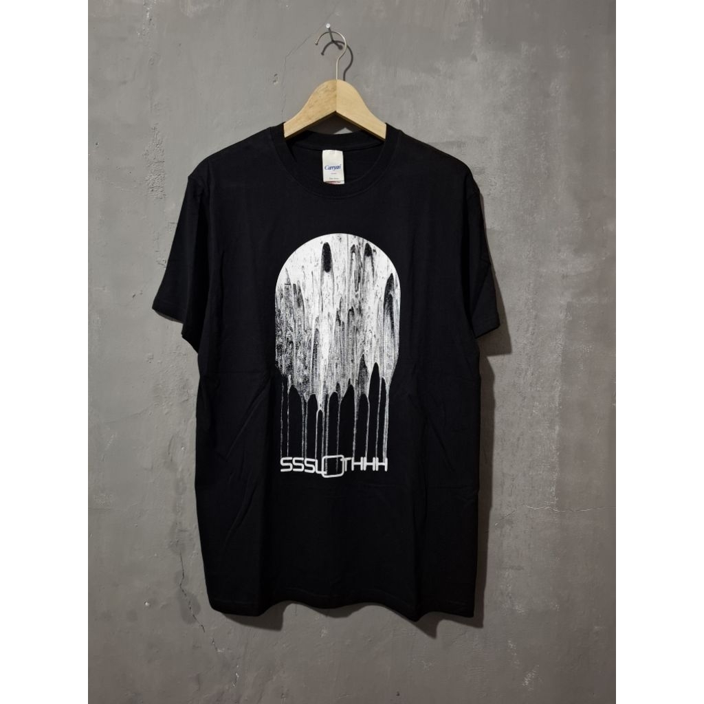 Kaos band SSSLOTHHH - dsstr records | original merchandise Budjangan Kolektif