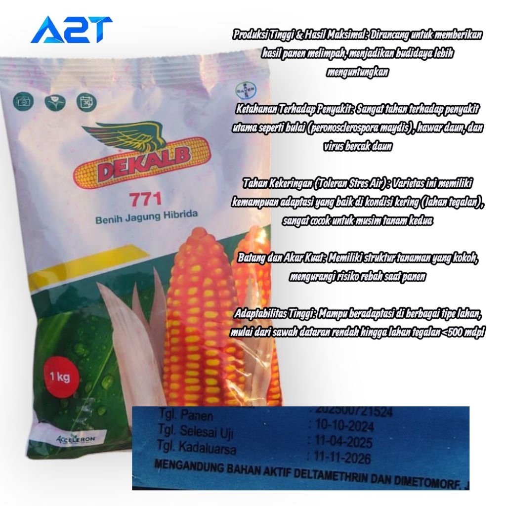 dekalb 771 kemasan 1 kg