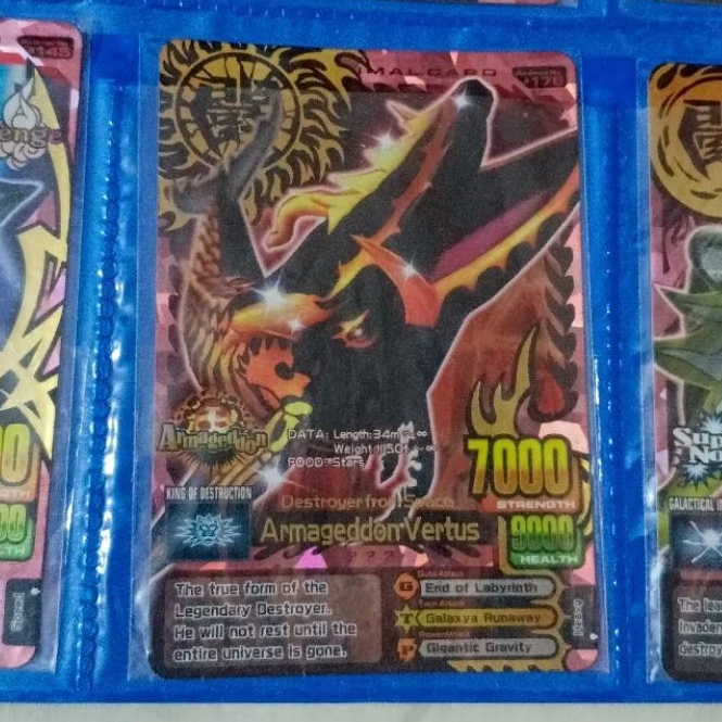 kartu animal kaiser armageddon vertus evo 7 ultra rare original