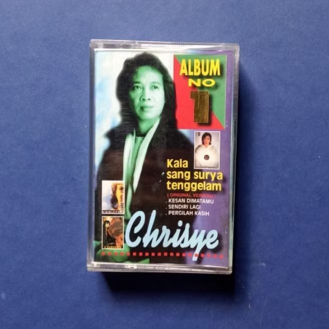 Kaset Pita Album No 1 Chrisye Hits Kala Sang Surya Tenggelam Prod PT Musica Studio's