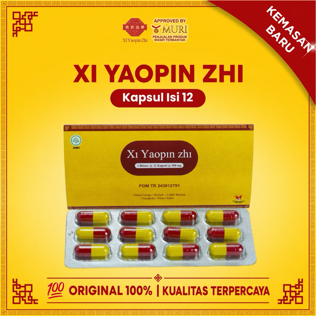 Obat wasir / ambeyen XI YAOPIN ZHI BLISTER