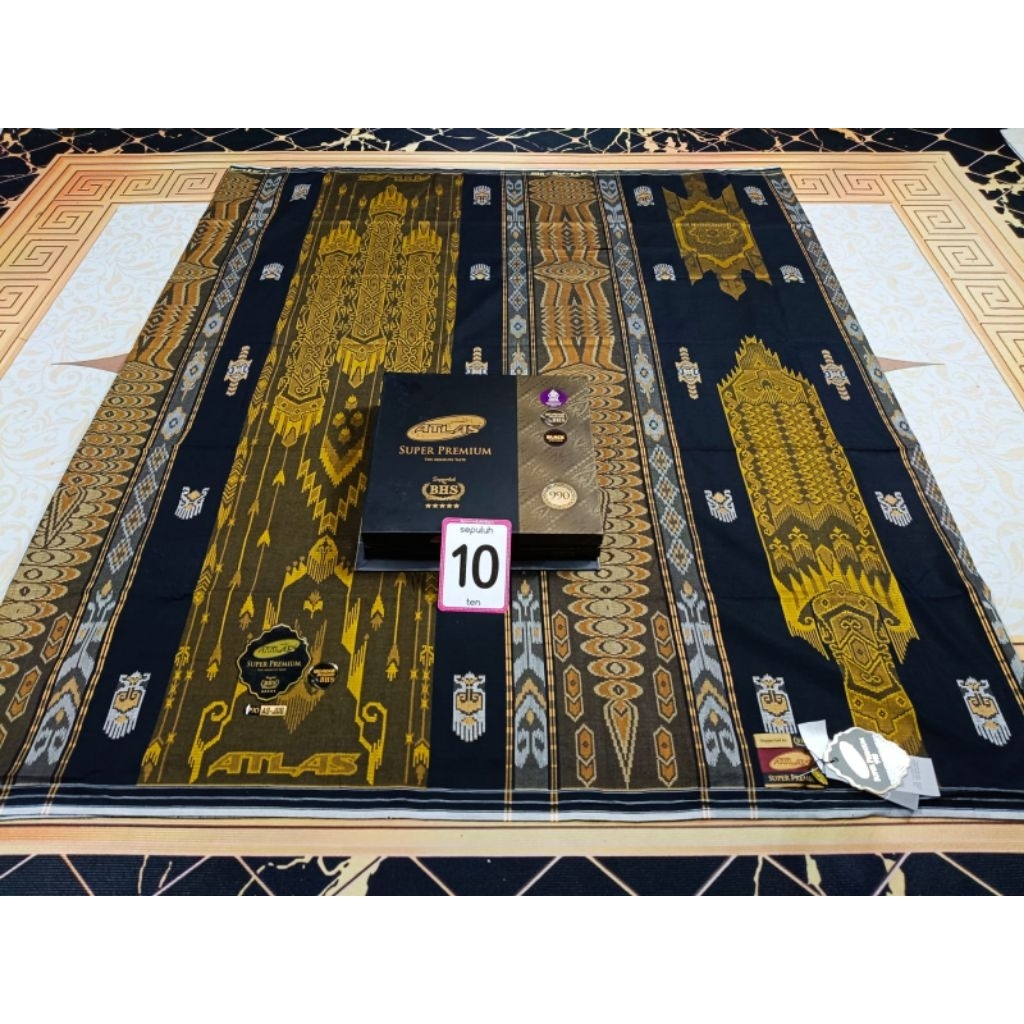 COD Sarung Atlas supreme 990 Grade Gold Bahan Rayon bahan super lembutl