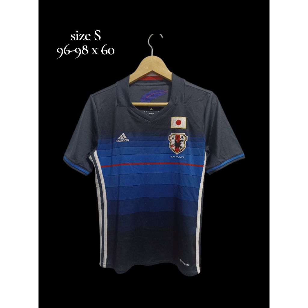 kaos t-shirt jersey adidas jpn biru sz S