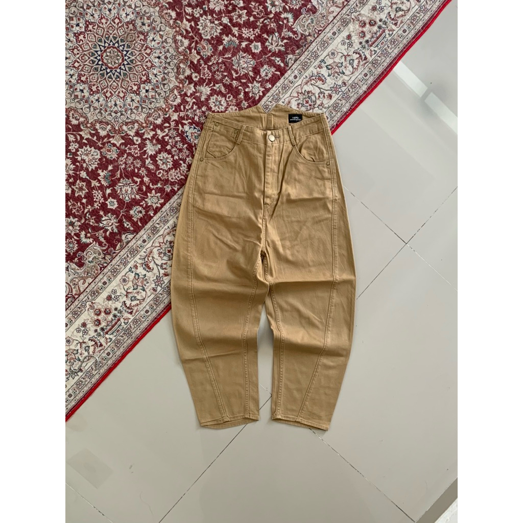 Cabetty Special Made Japan Buckle Back Trousers