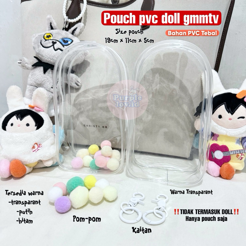 POUCH DOLL pvc doll gmmtv thaientu polcasan permpoon nong nooong any lunar neona avocean  guinzly gm