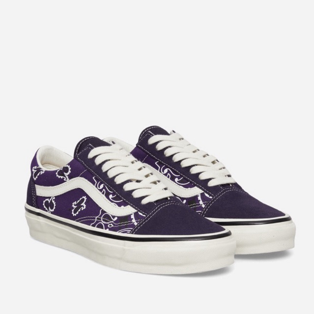 Vans Old Skool 36 LX Bandana Plum Original Resmi