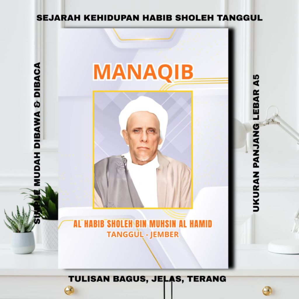 Manaqib Habib Sholeh Tanggul (Bahasa Indonesia), ukuran A5