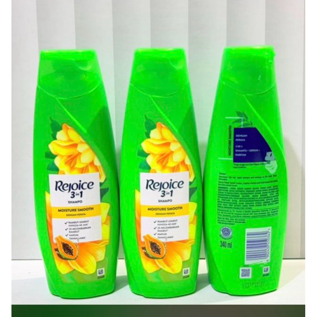 Rejoice 3in1 shampo moisture smooth 340ml (exp 2028)