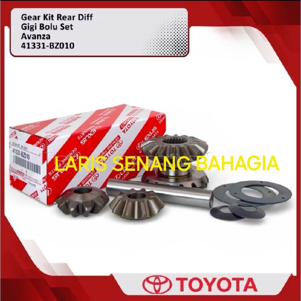 Pinion Set Gigi Bolu Isi Gardan Avanza 1.3cc Xenia Granmax 1.3cc