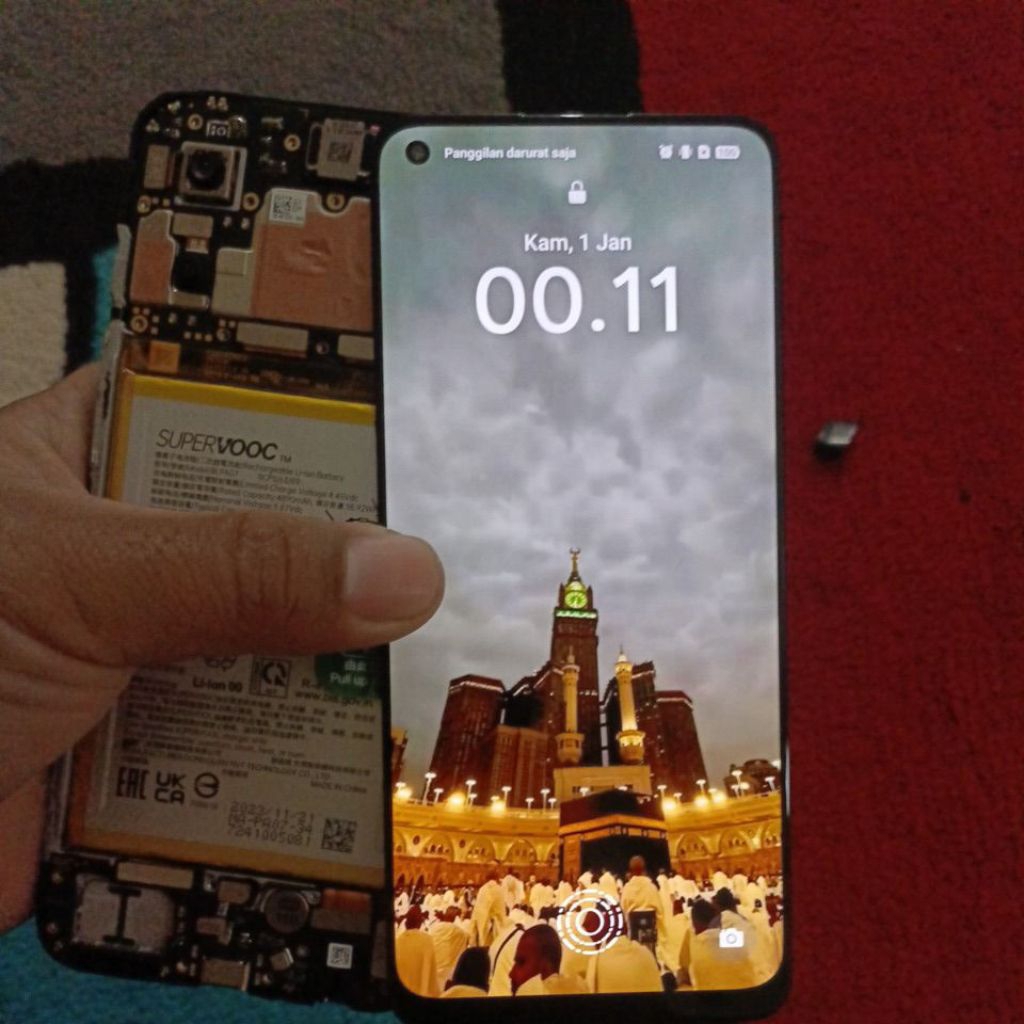 lcd ori copotan oppo a78 4G AMOLED BAWAAN HP bisa untuk lcd oppo reno 7 4G dan 5G lcd oppo reno 8 4G