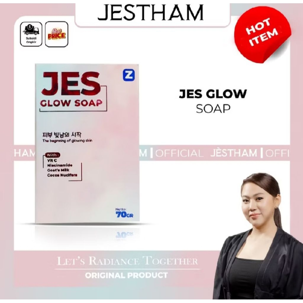 JES Glow Soap - Jestham