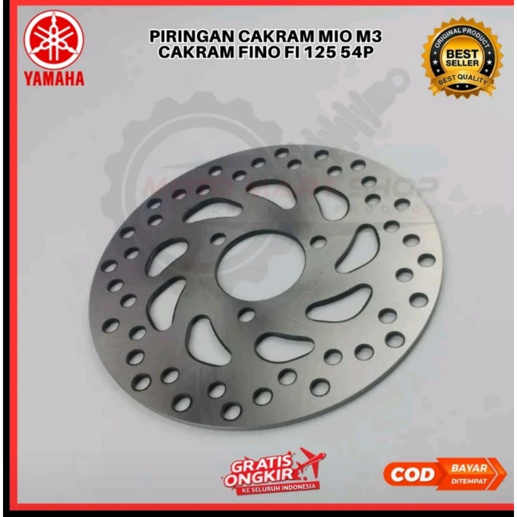 piringan cakram Mio M3 CAKRAM FINO FI 125 54P 100%Original