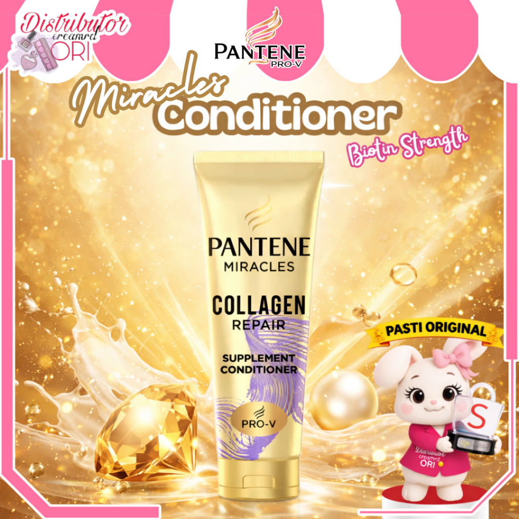 Pantene Conditioner Miracles Collagen Repair Daily Hair Supplement for Damage Care 150ml | Distribut