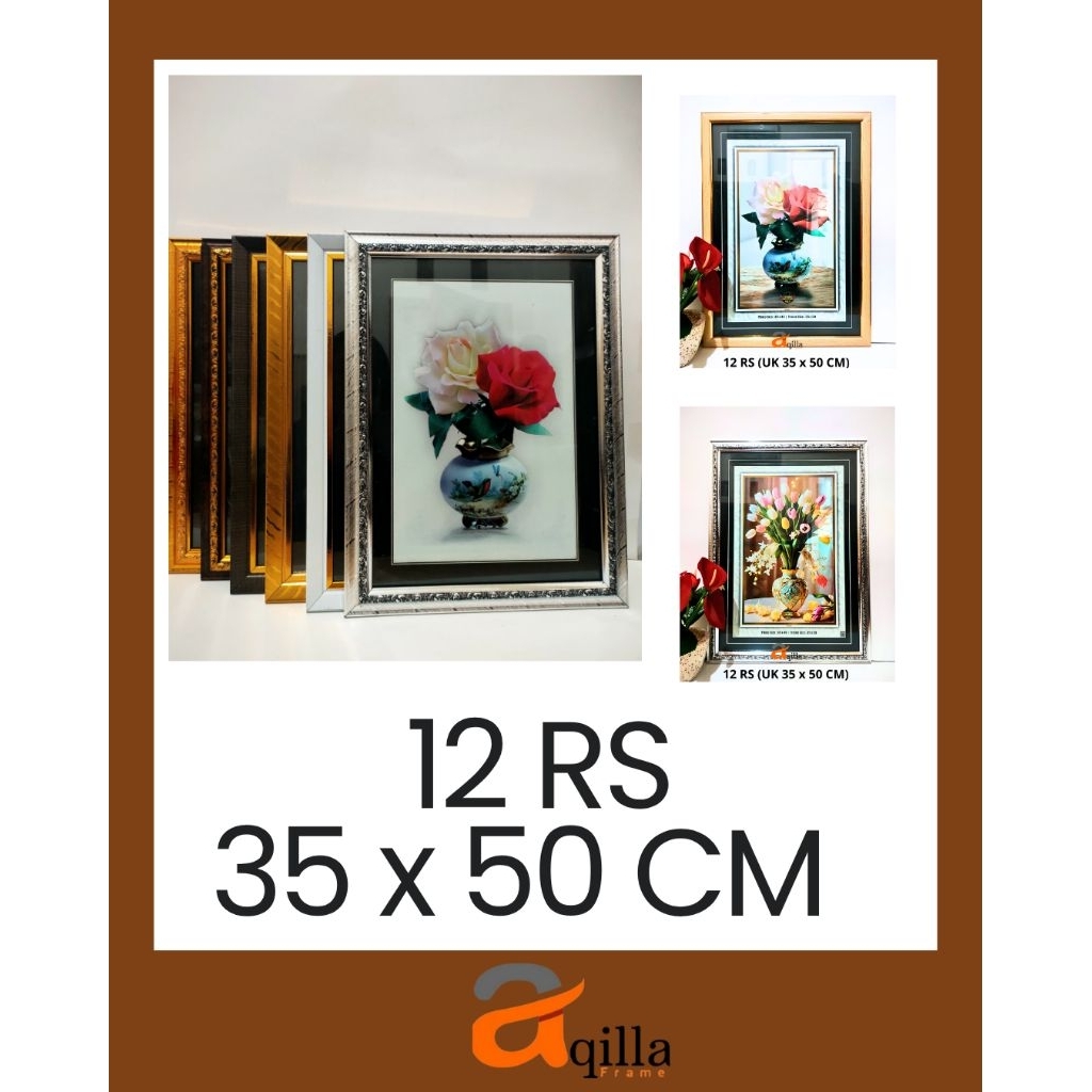 Bingkai Foto 12 RS (35 x50 CM)