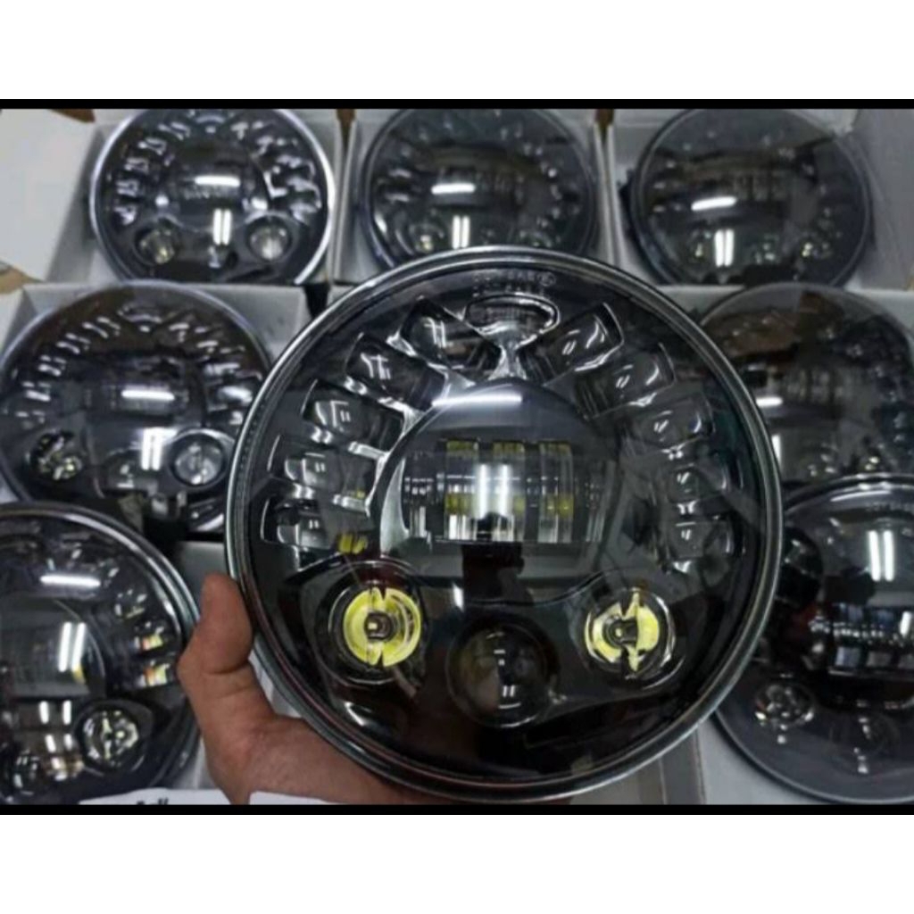 DAYMAKER PREDATOR 5.75 Inch dan 7 Inch 50W Daymaker Projector LED Headlight Lampu Depan Superbright
