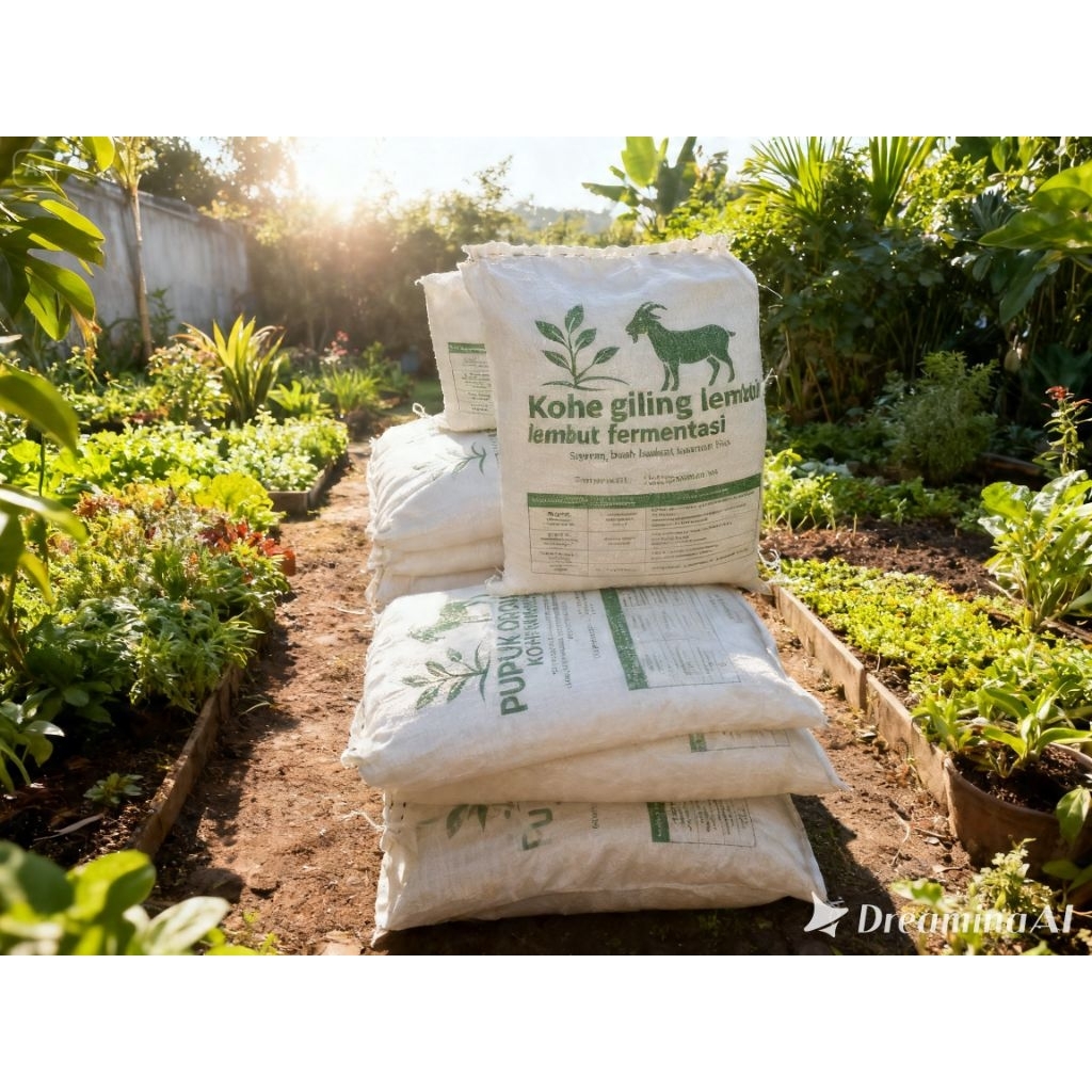 kohe kambing Halus fermentasi (kemasan karung 5kg)