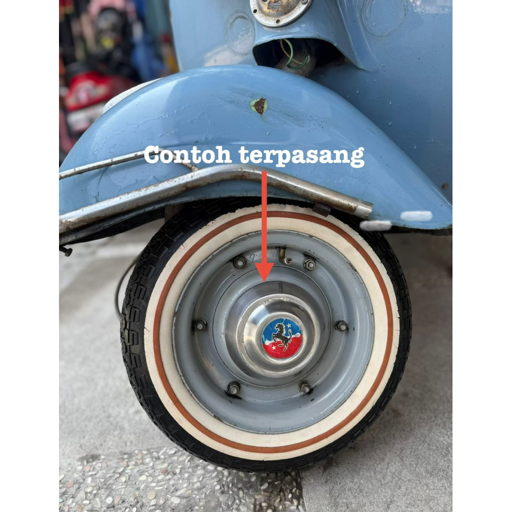 Wheeldop Wildop Bakpao Bakpau Vespa Ring 8 Vespa VBB VNB VNA Bajaj Model Original Ulma