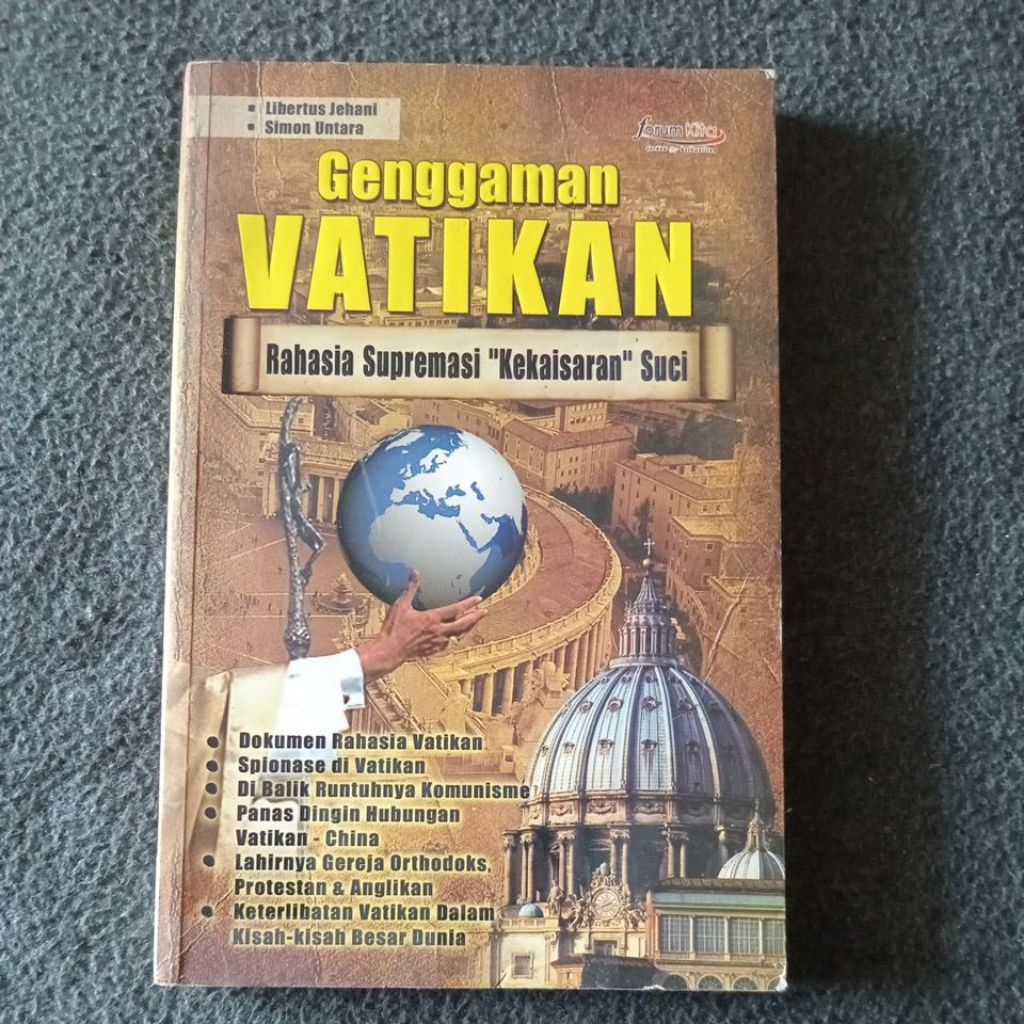 buku genggaman Vatikan rahasia supremasi kekaisaran suci