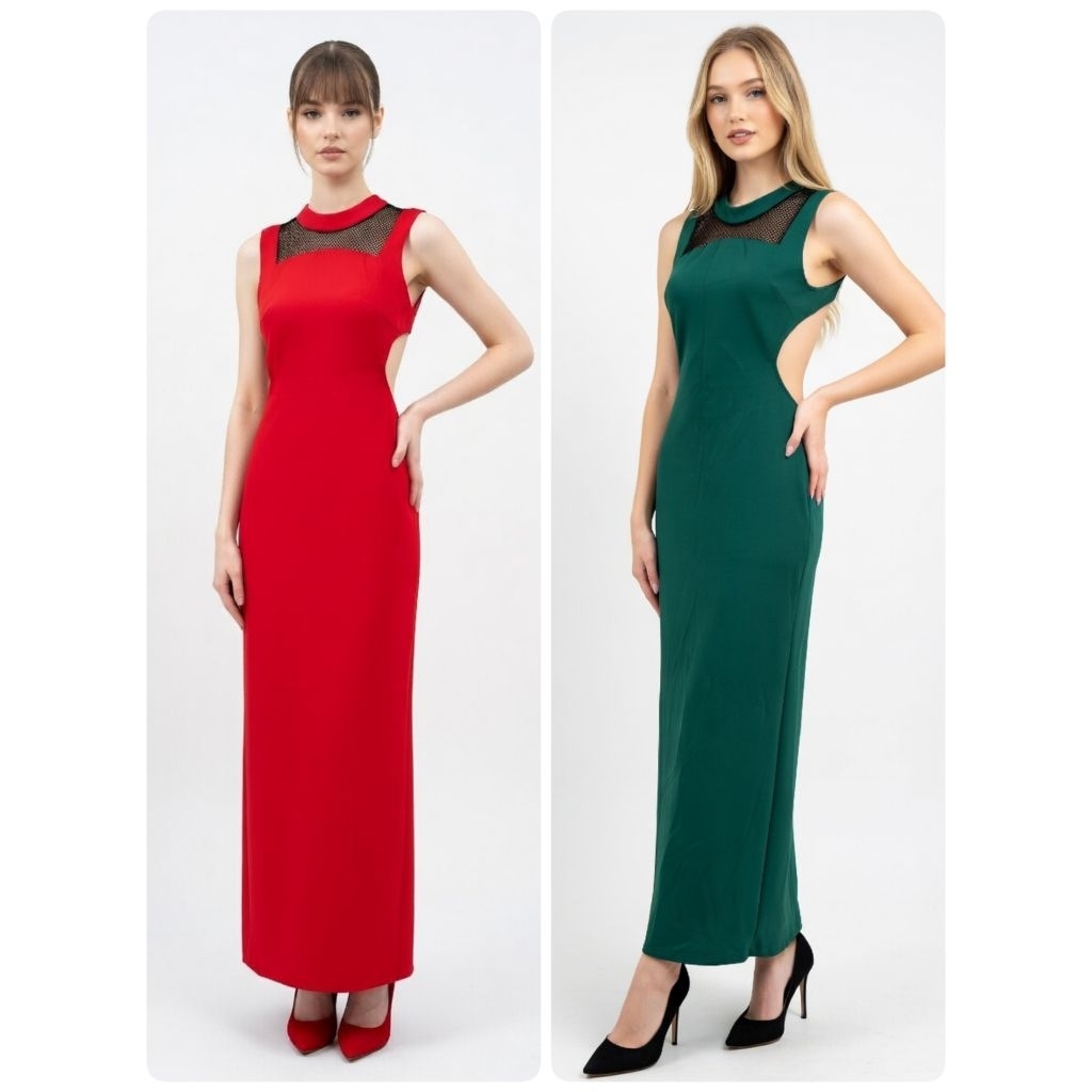 Siren silhouette maxy dress