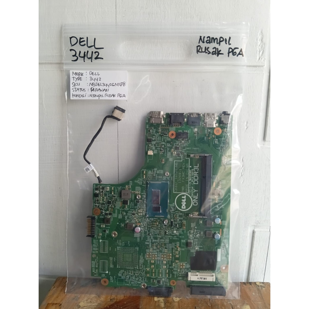 Motherboard Dell 3442 Core i3 Gen4