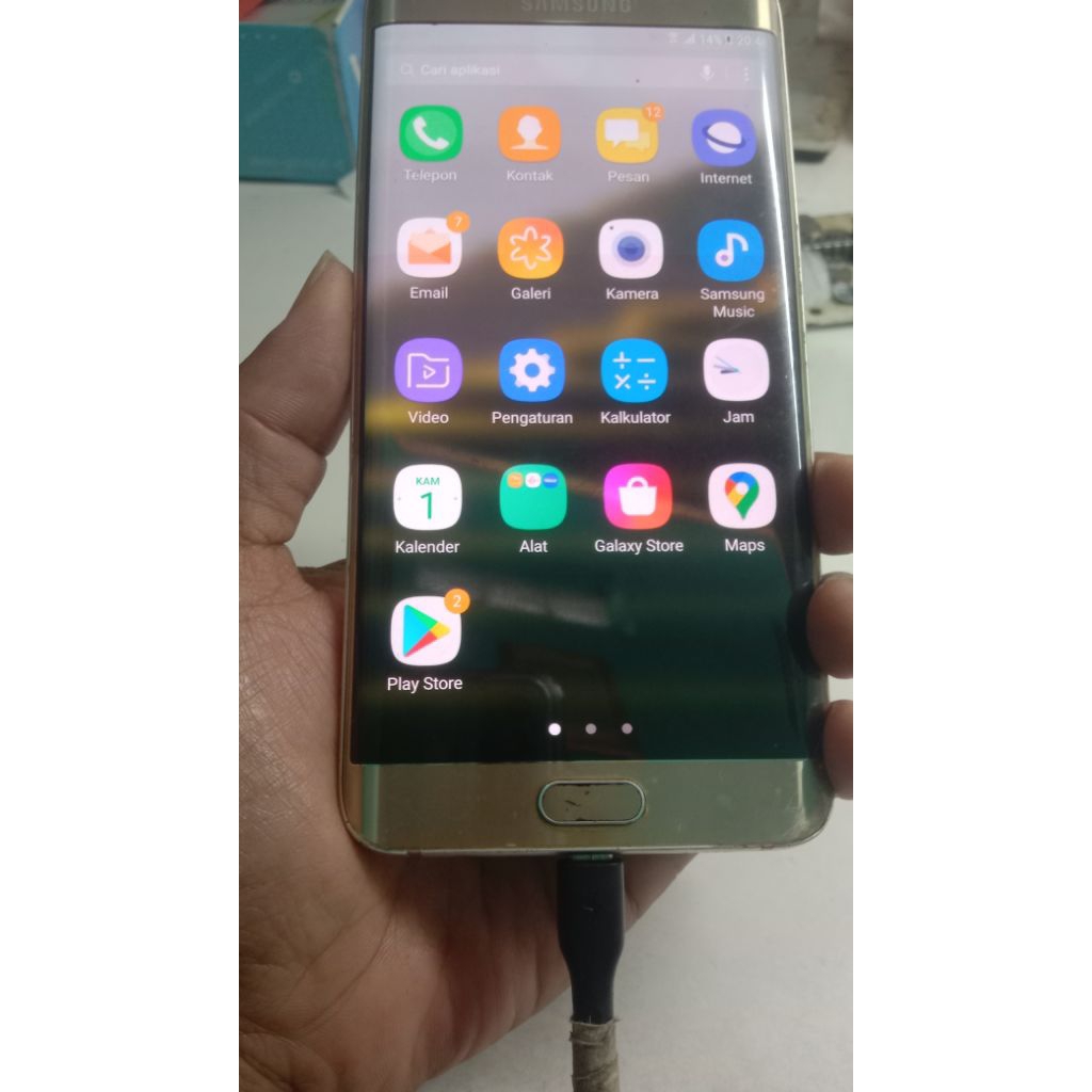 lcd samsung S6 edge plus original