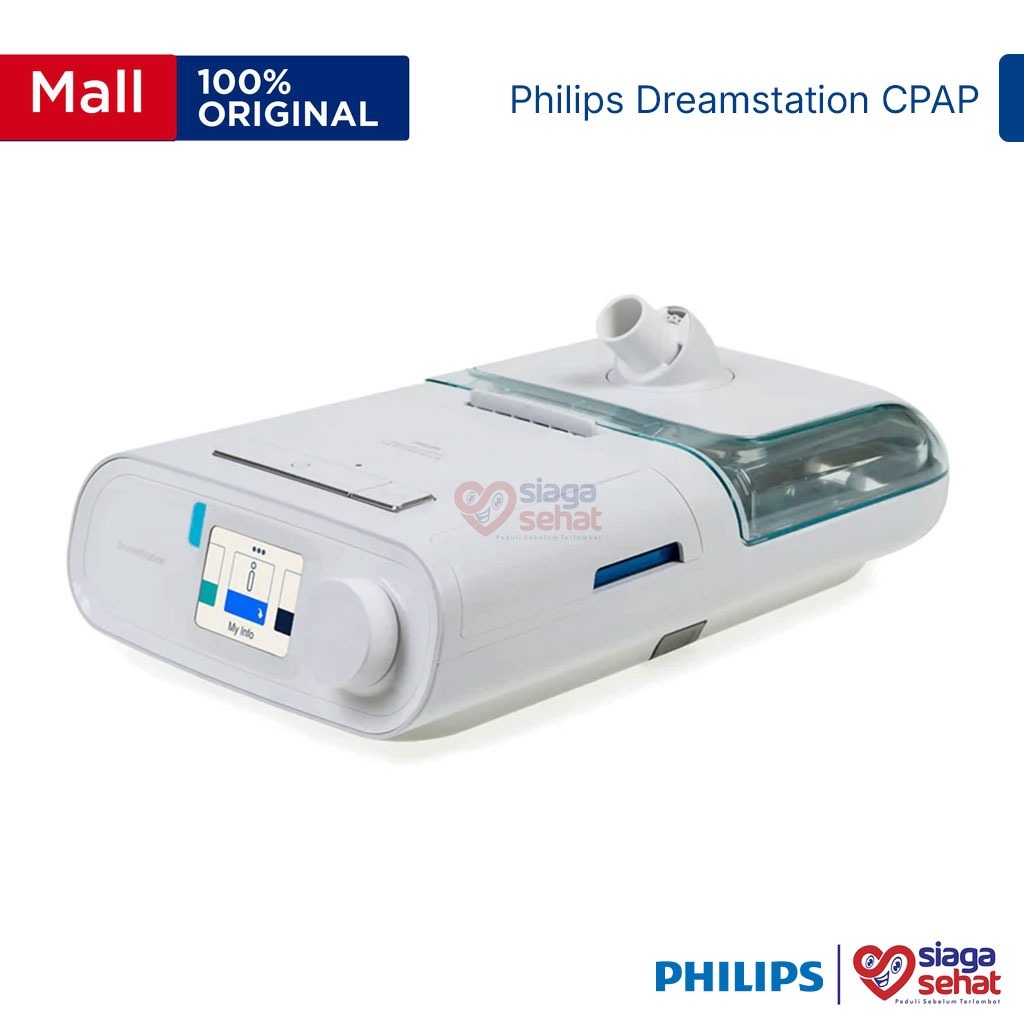 Philips DreamStation Auto CPAP 2in1 with Heated Humidifier - Terapi Sleep Apnea Mendengkur