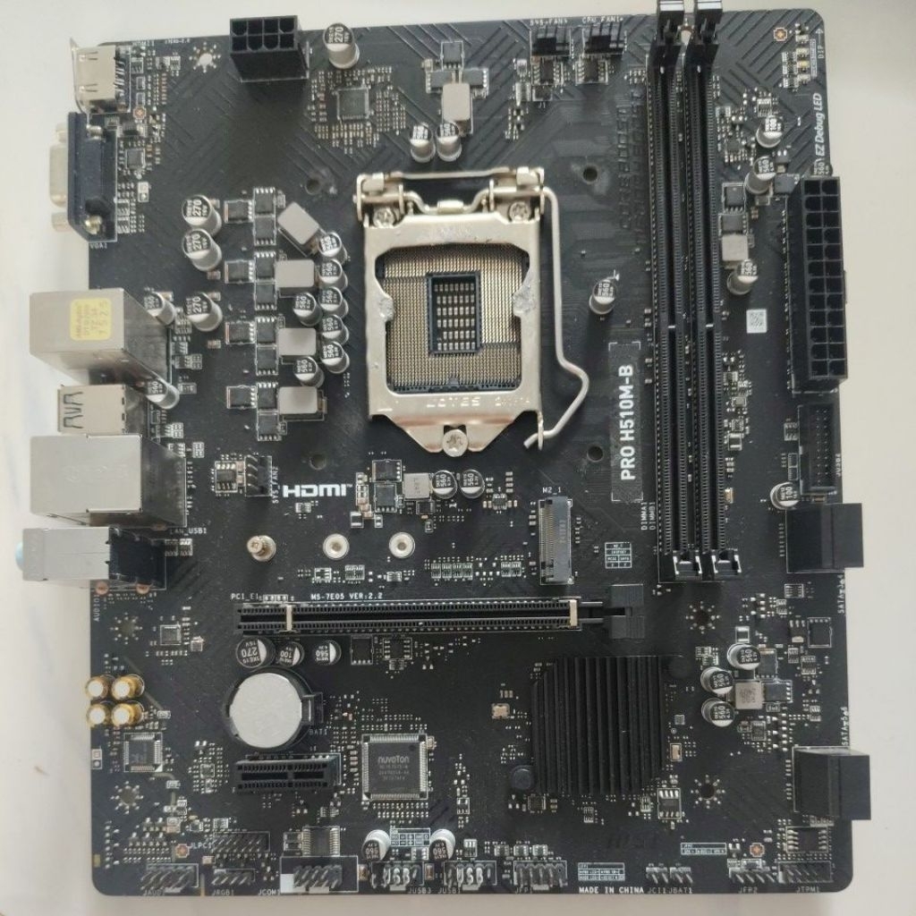 PAKET MOBO MSI H510 M-B + G6405/G6400
