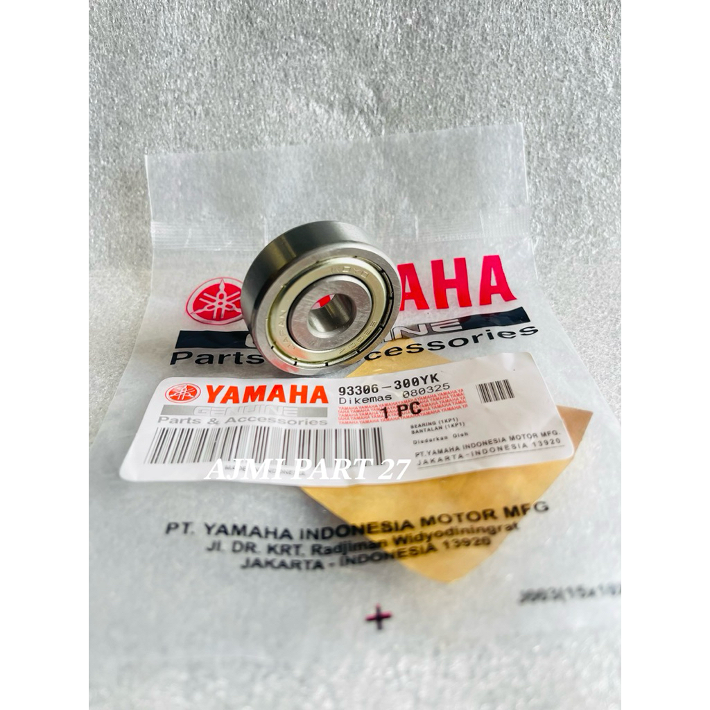 Bearing/laher 6300z 1pcs Laher roda depan Yamaha Mio Sporty,Mio Smile,Mio Soul Karbu,Fino karbu,Nouv