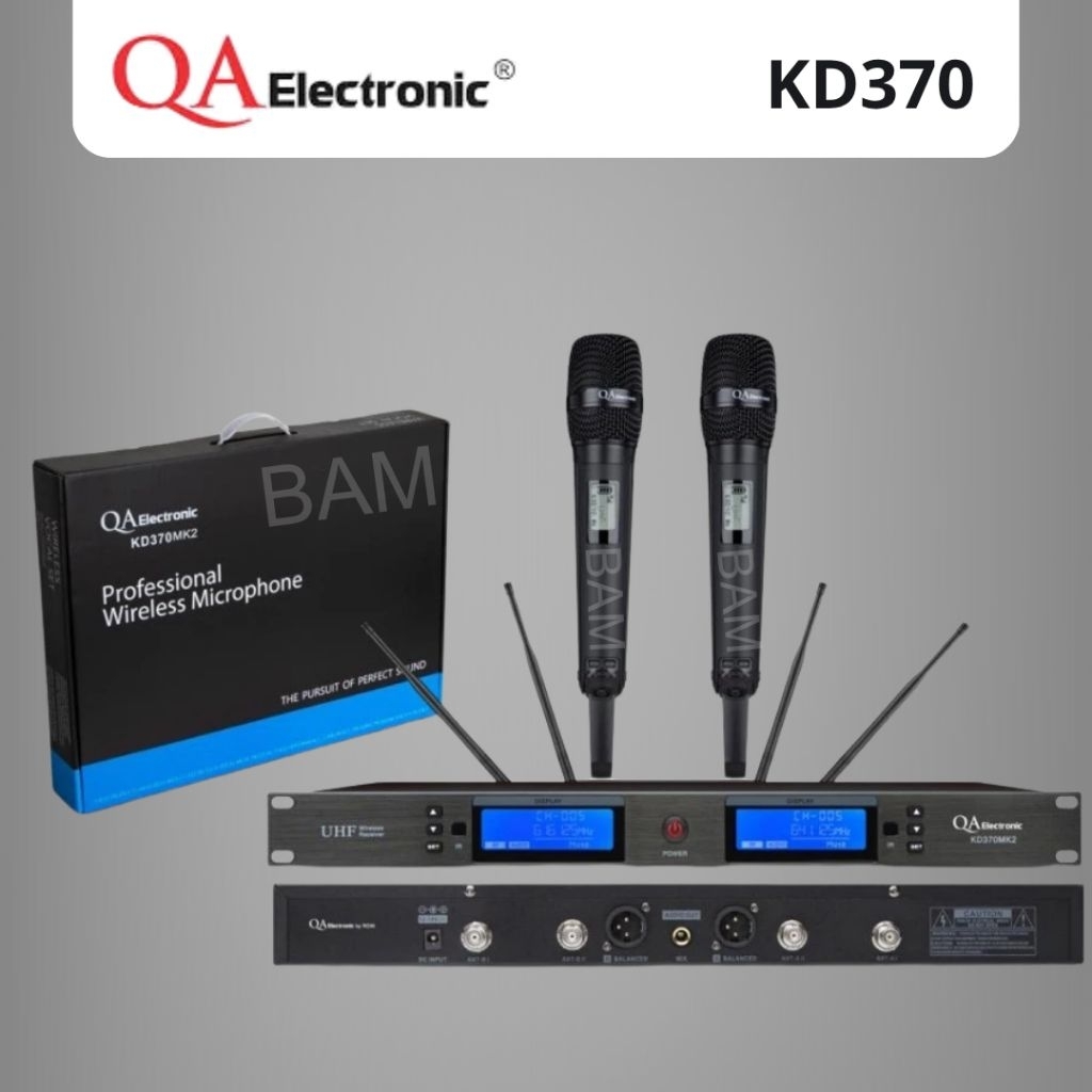 Microphone Wireless QA Electronic KD 370 Original