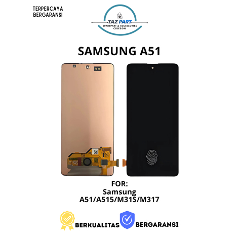 LCD Samsung A51/A515/M31S/M317 Fullset LCD+Touchscreen Fingerprint