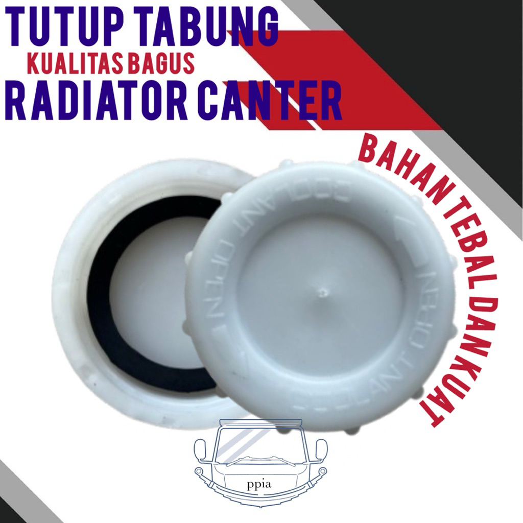tutup tabung radiator canter kualitas bagus (harga pebiji) / tutup tandon radiator canter / tutup ta