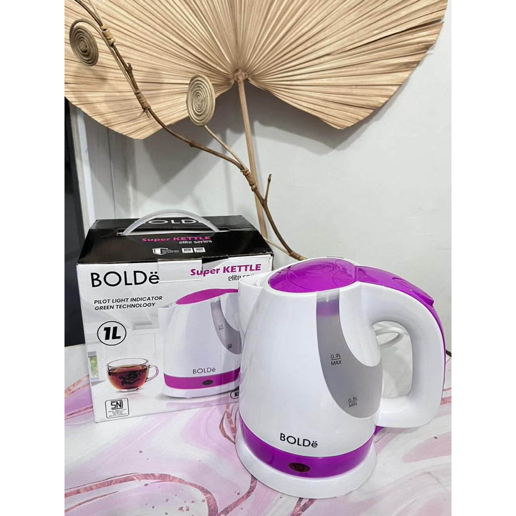 BOLDe SUPER KETTLE - Teko Listrik Pemanas Air