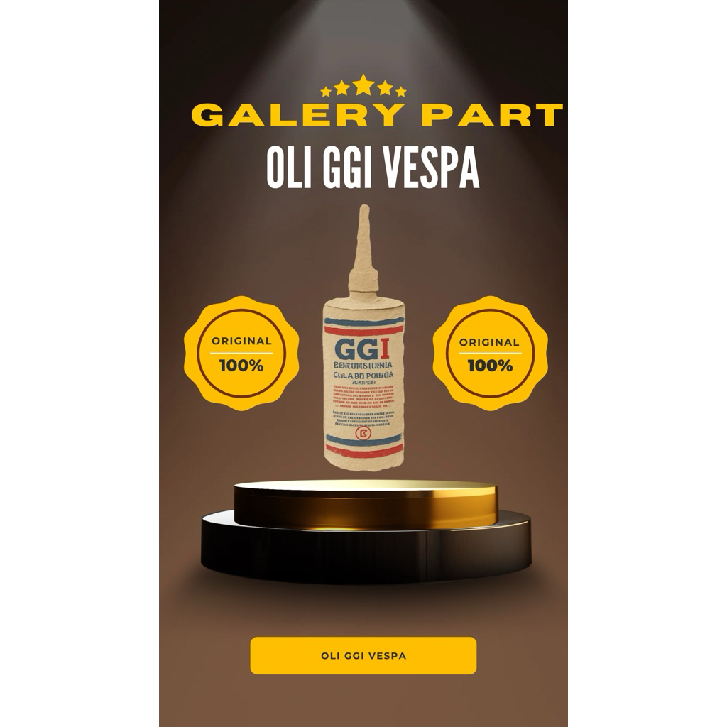 OLI MESIN GGI VESPA 2TAK 400ML PIAGGIO