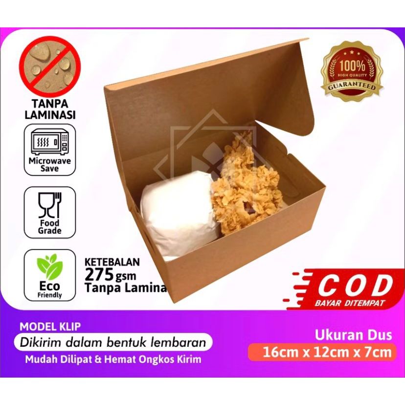 KemasanYA SNACK BOX KOTAK SNACK KOTAK PESTA KOTAK SNACK LAMINASI BOX JAJAN BOX MAKANAN SNACK BOX JAJ