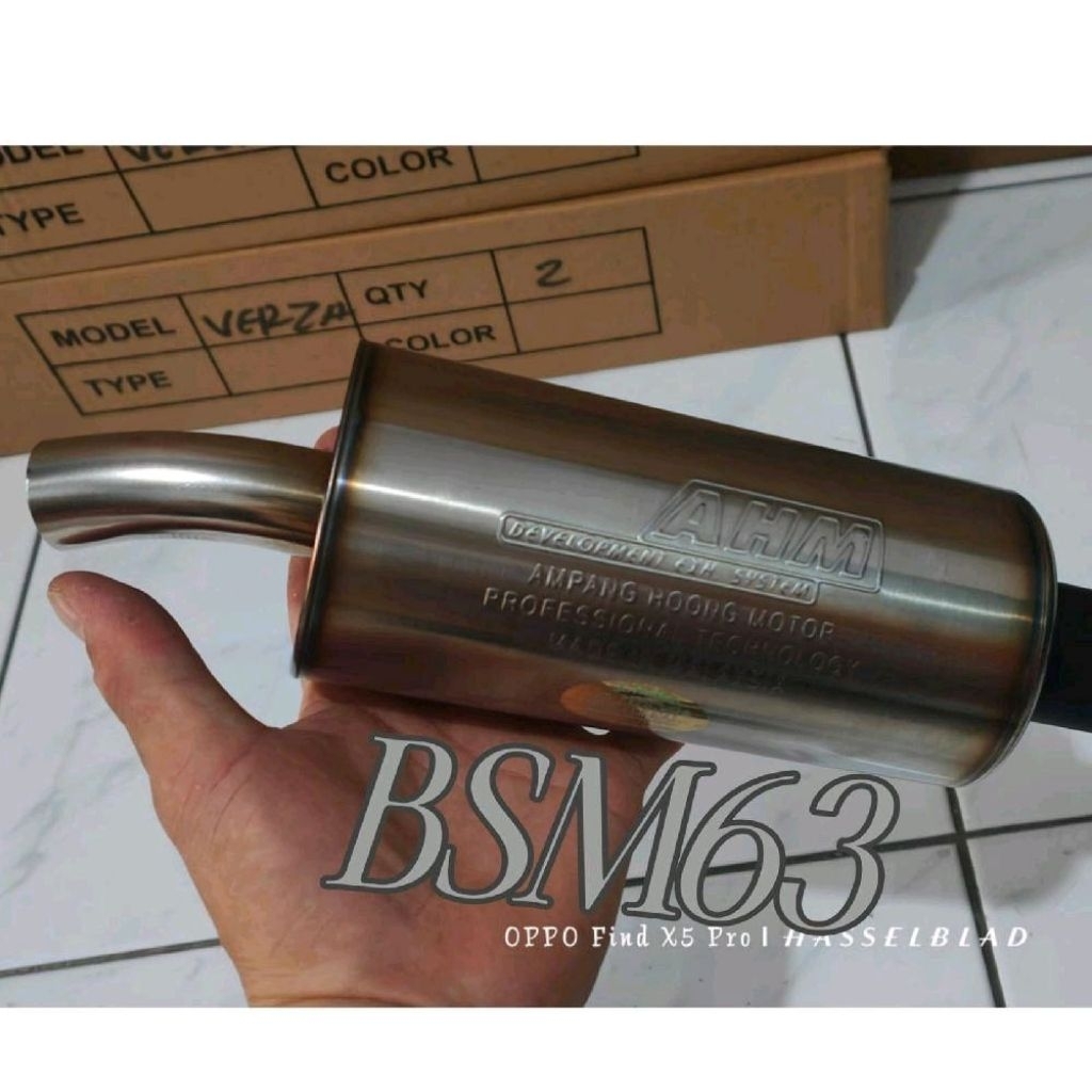 Knalpot AHM Malaysia Fizr Fiz Force 1 / Knalpot Standar Racing AHM Fizr Fiz Force 1