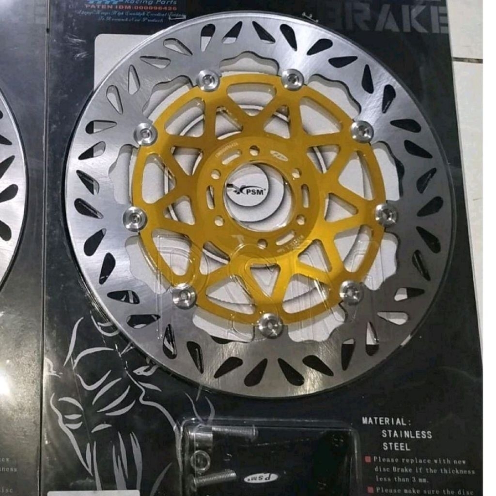 Disc Brake Psm Cnc Floating 320mm Tiger Revo / Cakram Depan Psm Tiger Revo