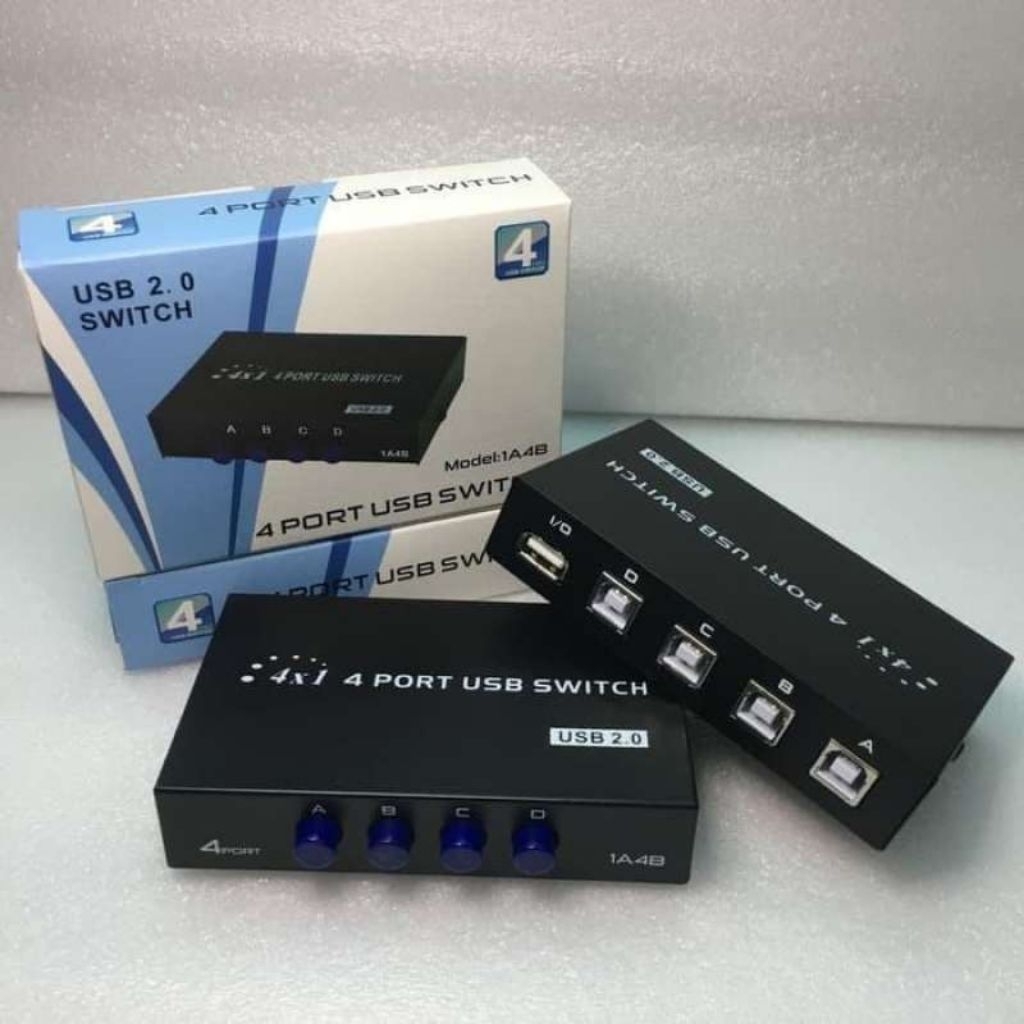 Sharing USB Switch Printer - Alat Untuk Berbagi Printer Ke Beberapa Komputer Dan Laptop