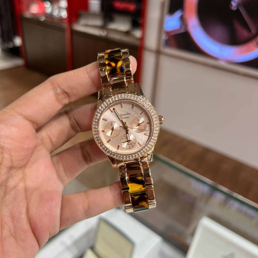 Jam Tangan Wanita Alexandre Christie AC 2932BF