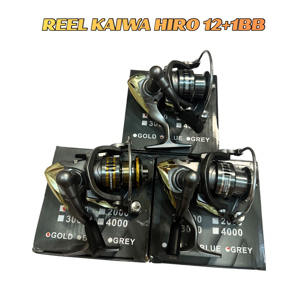 Reel Pancing One Way Besi KAIWA Hiro One Way Reel 12 + 1 BB