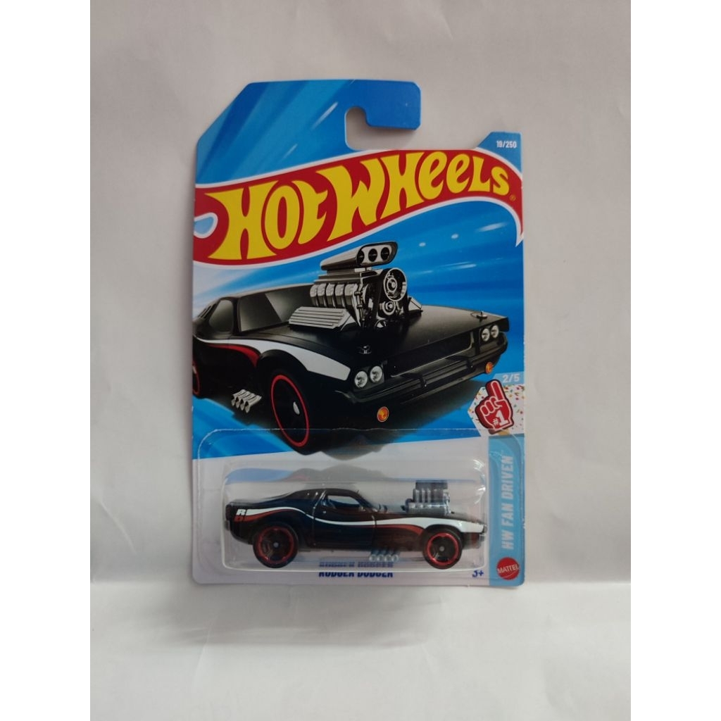 Hotwheels Rodger Dodger Hitam