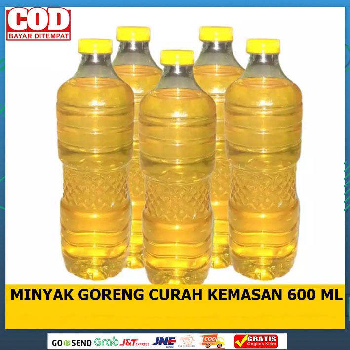 PROMO MINYAK GORENG CURAH KEMASAN BOTOL 600ML KUALITAS BAGUS