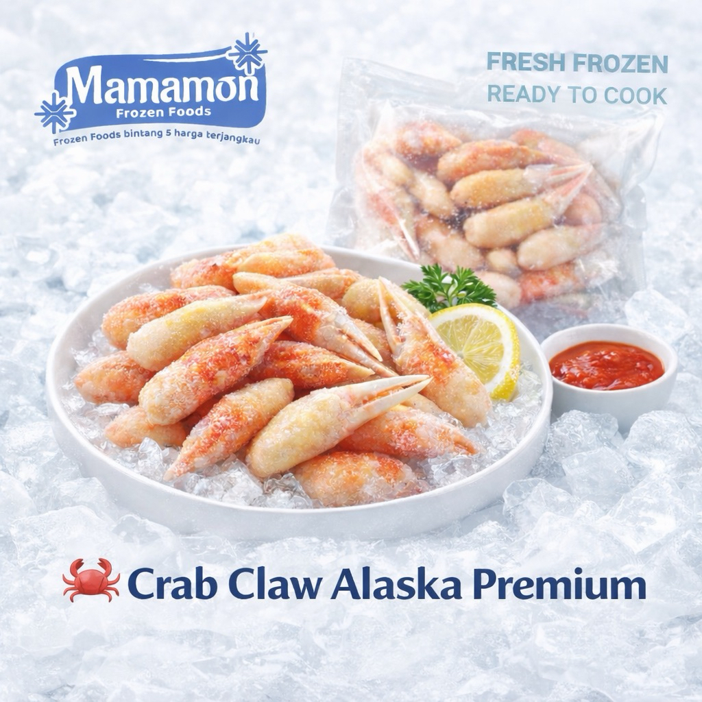 Kepiting Alaska / Capit Kepiting Alaska / Alaska Crab Claw -PREMIUM PRODUCT-