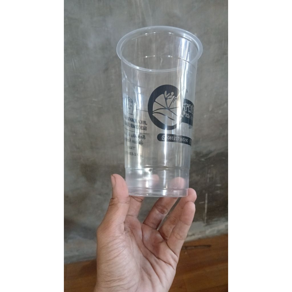 SABLON CUP MERAK (DATAR) 22 OZ